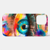 "Fluorit" - Ölmalerei. Konzeptueller abstrakt-pic Case-Mate iPhone Hülle (Rückseite (Horizontal))