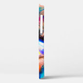 "Fluorit" - Ölmalerei. Konzeptueller abstrakt-pic Case-Mate iPhone Hülle (Rückseite / Links)