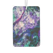 Fluorite Crystal Geode Marble Abstrakt Autolufterfrischer (Rückseite)