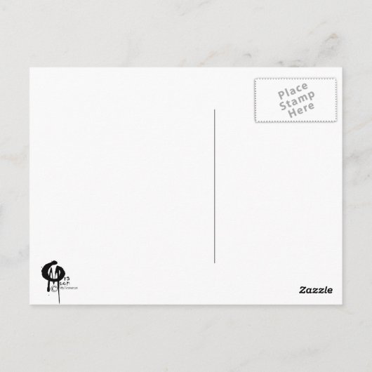 FluoritFee Postkarte (Rückseite)