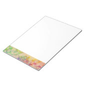 Fluoro Lace Rose Notizblock (angewinkelt)