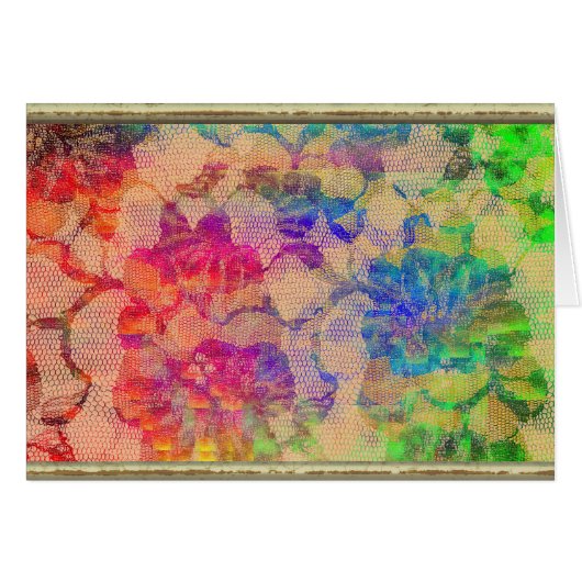 Fluoro Lace Roses (Vorderseite (Horizontal))