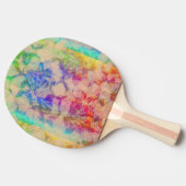 Fluoro Spitze-Rosen Tischtennis Schläger (Seitenansicht)