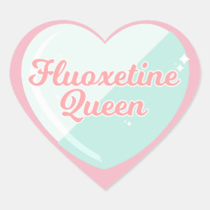 Fluoxetin Queen Sticker