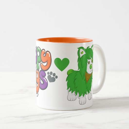 Fluppy Dogs Character Moxley Two Toned Tasse (VorderseiteRechts)