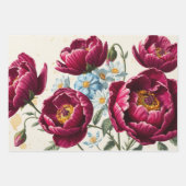 Flurbandpapier Geschenkpapier Set (Vorderseite 3)