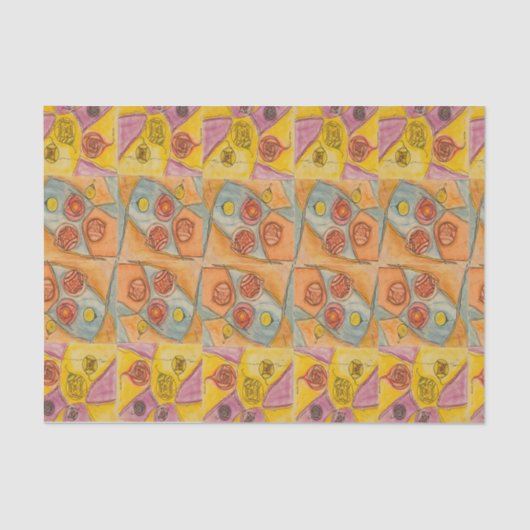 Flush colors seidenpapier (Vorderseite)