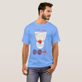 Flush the Orange Clown Thunder_Cove T-Shirt (Vorne ganz)