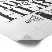 Flush Toilette Sonniges Bad Parco Tassino Poster (Ecke)