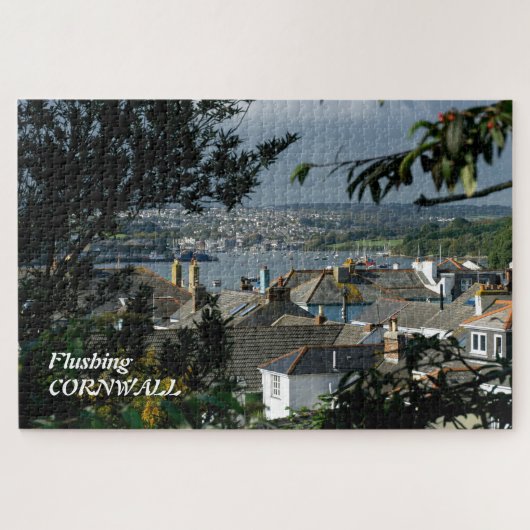 Flushing Cornwall Picturesse Landschaftlich Puzzle (Horizontal)