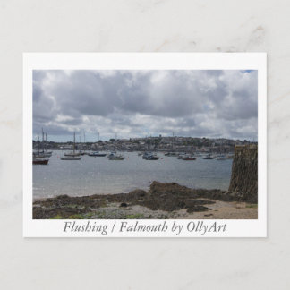 Flushing/Falmouth von OllyArt-Fotografie Postkarte