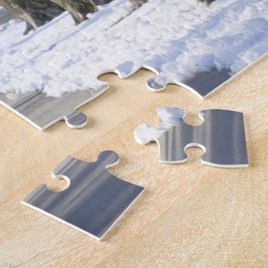 Flushing Meadow Park. Weihnachtsgrüße Puzzle (Seite)