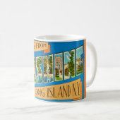 Flushing NY Begrüßung Kaffeetasse (VorderseiteRechts)