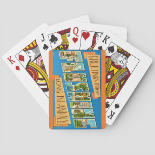 Flushing NY Grußkarten Spielkarten