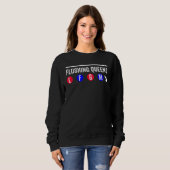 Flushing Queens LFGM U-Bahn 1 Sweatshirt (Vorne ganz)