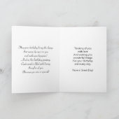 Fluss 100. Geburtstag Karte (Innenseite)