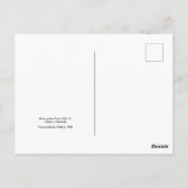 Fluss am Fuß des Berges Si Postkarte (Rückseite)