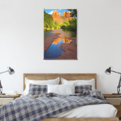 Fluss am Roten Felsen über Arizona Leinwanddruck (Insitu (Schlafzimmer))