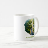 Fluss Amazon Kaffeetasse (VorderseiteRechts)