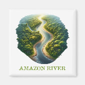 Fluss Amazon Magnet (Vorne)