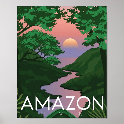 Fluss Amazon Poster (Vorne)