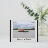 Fluss Amazon Postkarte (Stehend Vorderseite)