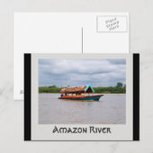 Fluss Amazon Postkarte (Vorne/Hinten)