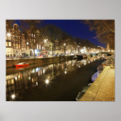 Fluss Amsterdam Poster (Vorne)