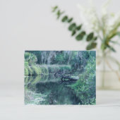Fluss anmelden postkarte (Stehend Vorderseite)