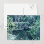 Fluss anmelden postkarte (Vorne/Hinten)