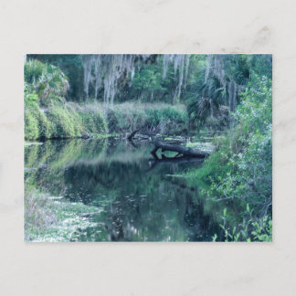 Fluss anmelden postkarte