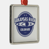 Fluss Arkansas, Colorado Ornament Aus Metall (Rechts)