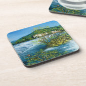 FLUSS ARNO BEI ROVEZZANO Florenz Toskana Landschaf Getränkeuntersetzer (Linke Seite)