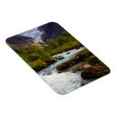Fluss aus dem Briksdal Glacier Magnet (Rechte Seite)