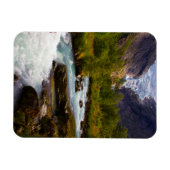 Fluss aus dem Briksdal Glacier Magnet (Horizontal)