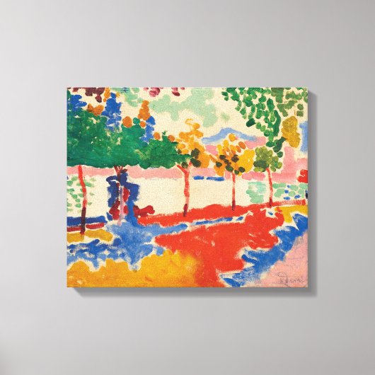 Fluss Banks | Andre Derain | Leinwanddruck (Vorderseite)