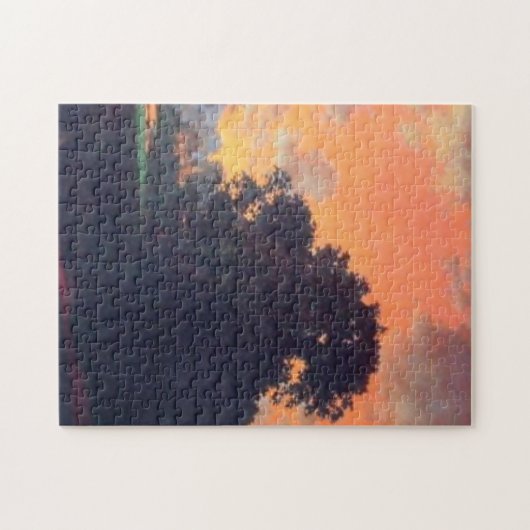 Fluss bei Scutney by Maxfield Parrish Puzzle (Horizontal)