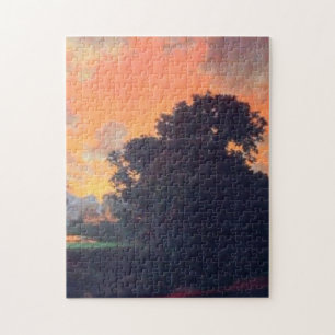 Fluss bei Scutney by Maxfield Parrish Puzzle