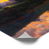 Fluss bei Scutney durch Maxfield Parrish Poster (Ecke)