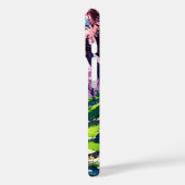 Fluss Bend im Frühling - Anime Landschaft Case-Mate iPhone Hülle (Rückseite / Links)