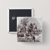 Fluss-Bett Anspruch an das Turon Button (Vorne & Hinten)