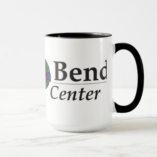 Fluss-Biegungs-Logo-Kaffee-Tasse Tasse (Rechts)