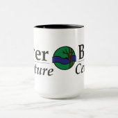 Fluss-Biegungs-Logo-Kaffee-Tasse Tasse (Zentrum)