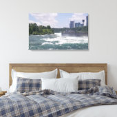Fluss bis Fälle Leinwanddruck (Insitu (Schlafzimmer))