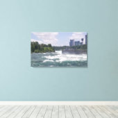 Fluss bis Fälle Leinwanddruck (Insitu (Holzboden))
