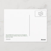 Fluss Boardwalk Postkarte (Rückseite)