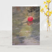 Fluss-Boje Karte (Gelbe Blume)