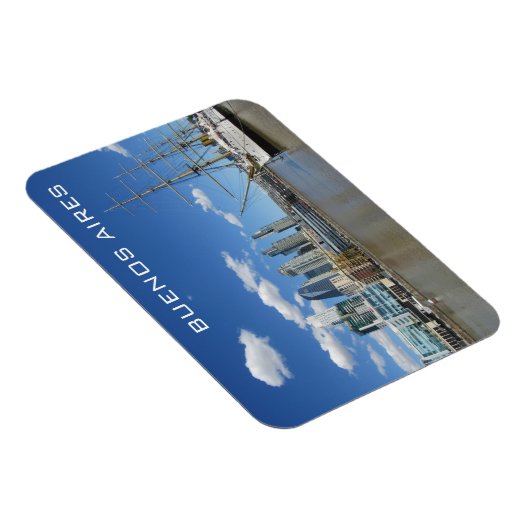 Fluss Buenos Aires Magnet (Rechte Seite)