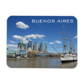 Fluss Buenos Aires Magnet (Horizontal)