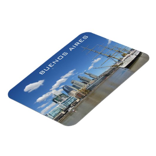 Fluss Buenos Aires Magnet (Linke Seite)